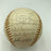 1974 Oakland A’s World Series Champs Team Signed Baseball JSA COA