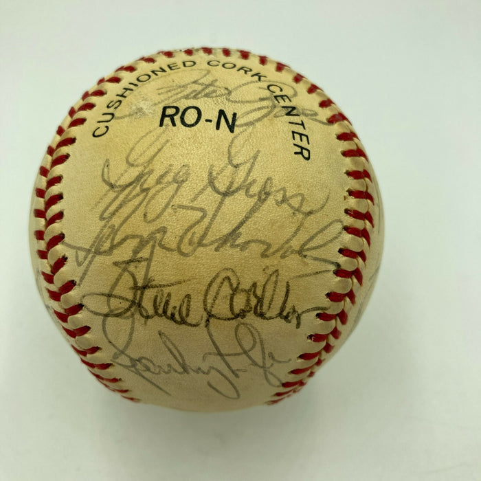 1982 Philadelphia Phillies Team Signed Official National League Baseball