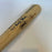 Bob Gibson "2X World Series MVP 9X All Star 9X Gold Glove" Signed Bat JSA COA