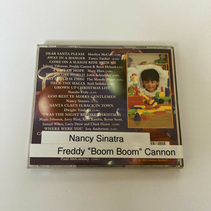 Nancy Sinatra & Freddy Boom Boom Cannon Signed Toys R Us Music CD With JSA COA