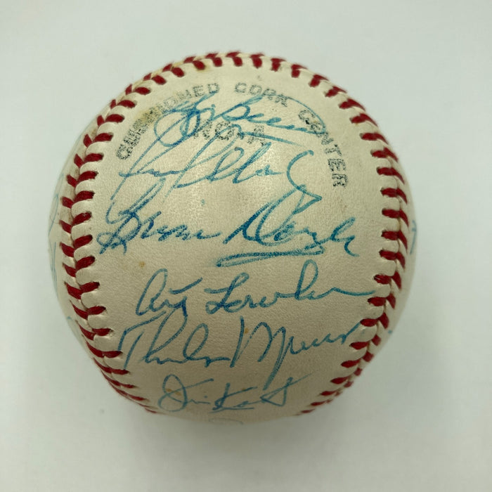 Beautiful Thurman Munson 1979 New York Yankees Team Signed Baseball PSA DNA RARE