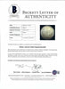 Walter Johnson Signed 1920's Baseball With Beckett COA