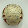 1953 All Star Game Team Signed Baseball With Jackie Robinson 25 Sigs Beckett COA