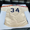 Nolan Ryan Signed Authentic Houston Astros Mitchell & Ness Jersey JSA COA