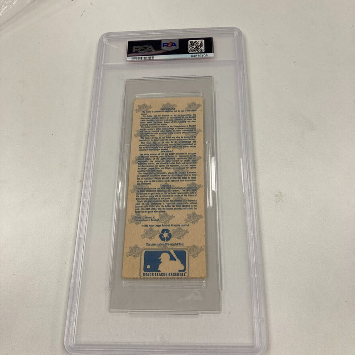 Jack Morris "W.S. MVP" Signed 1991 World Series Game 7 Ticket PSA Gem Mint 10