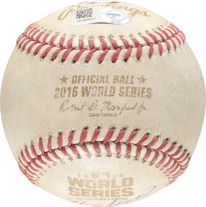 Aroldis Chapman 2016 World Series Game 5 Save Game Used Baseball Chicago Cubs