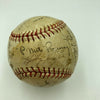 1947 Chicago Cubs Team Signed Baseball With Ed Waitkus JSA COA