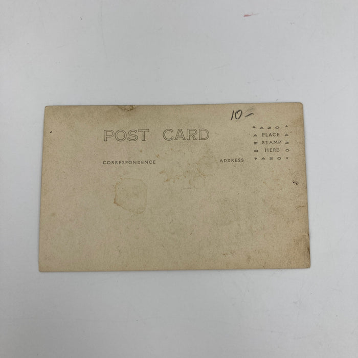 Early 1900's Signed Baseball Postcard Card Auto