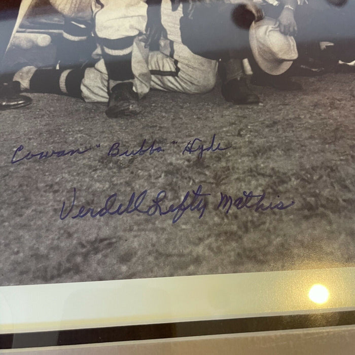 Lionel Hampton 1949 Memphis Red Sox Negro League Team Signed 18x24 Photo JSA COA