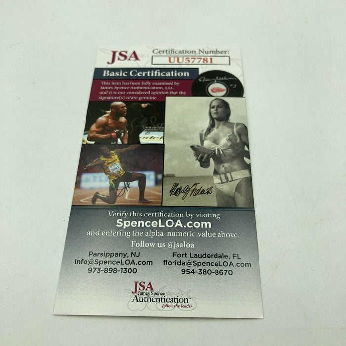 Bobby Robinson Signed Official Major League Baseball Negro League Legend JSA COA