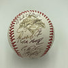 2008 Philadelphia Phillies World Series Champs Team Signed Baseball JSA COA