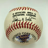 Beautiful Willie Mays Signed National League Baseball PSA DNA COA Graded MINT 9