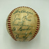 1960 Chicago Cubs Team Signed National League Baseball Ernie Banks Beckett COA