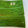 The Finest Willie Mays HOF Multi Signed Wrigley Field Seatback 50 Sigs! Steiner