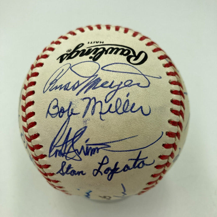 1950 Philadelphia Phillies Whiz Kids NL Champions Team Signed Baseball PSA DNA