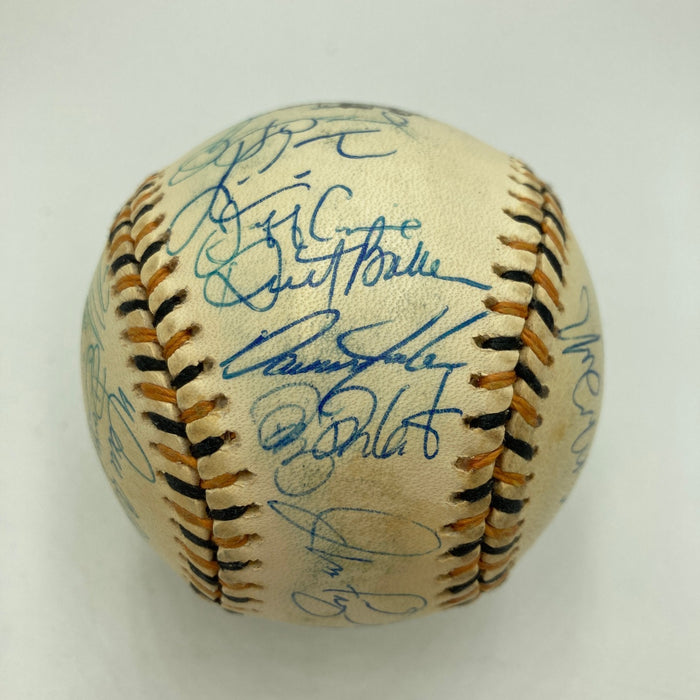 1994 All Star Game National League Team Signed Baseball Barry Bonds PSA DNA COA