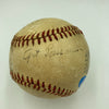 1945 World Series Signed Game Used Baseball Chicago Cubs Wrigley Field MEARS COA