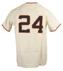 Willie Mays "Say Hey" Signed Inscribed Mitchell & Ness Giants Jersey JSA COA