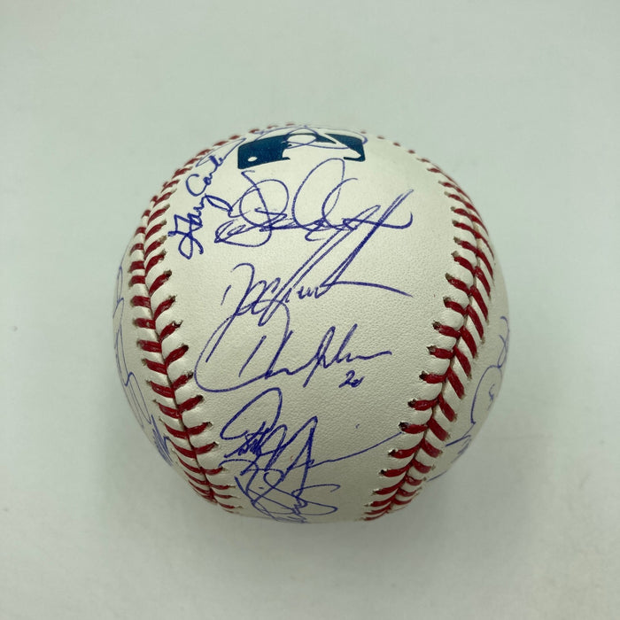 1986 New York Mets World Series Champs Team Signed MLB Baseball JSA COA