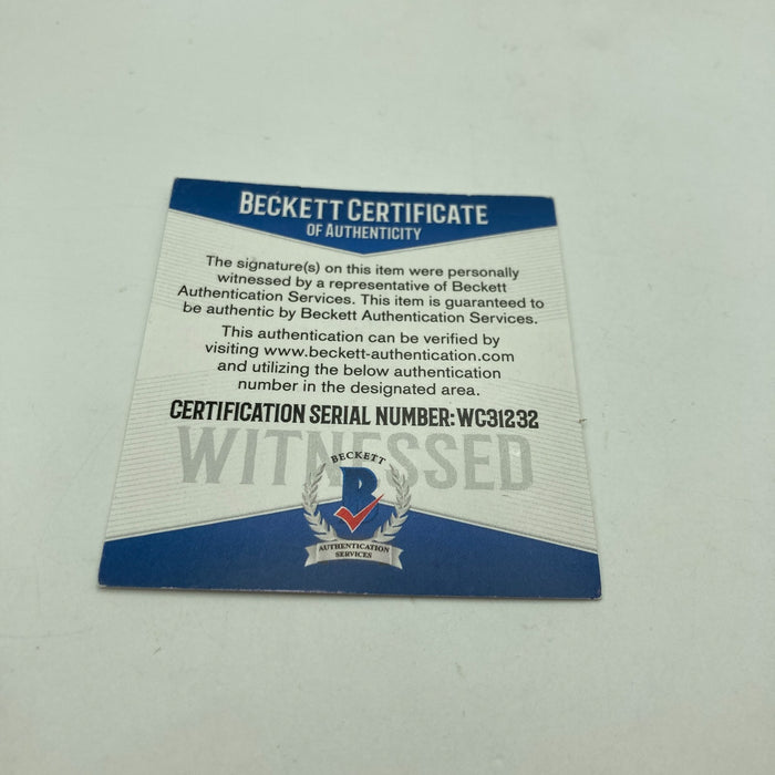 Sammy Sosa Signed 1991 Comiskey Park American League Baseball Beckett COA