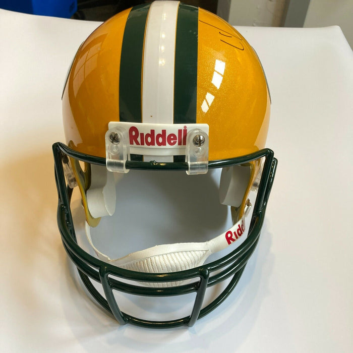 Rap legend Lil Wayne Signed Green Bay Packers Full Size Helmet With JSA COA