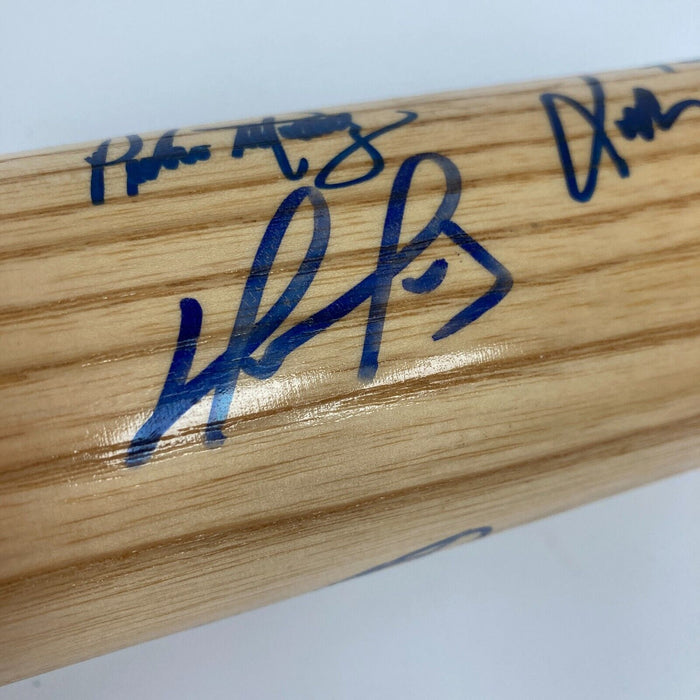 2004 Boston Red Sox World Series Champs Team Signed Baseball Bat MLB Authentic