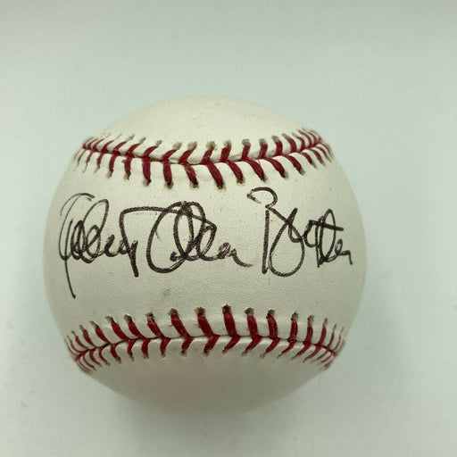 Robert Olen Butler Signed Autographed MLB Baseball Pulitzer Prize JSA COA