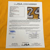 Kobe Bryant  "Mamba Out" Signed Authentic Adidas Los Angeles Lakers Jersey JSA