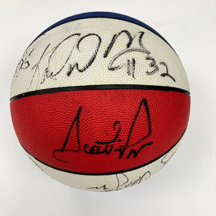 1992 Dream Team Olympics Team USA Signed Basketball Michael Jordan 12 Sigs JSA