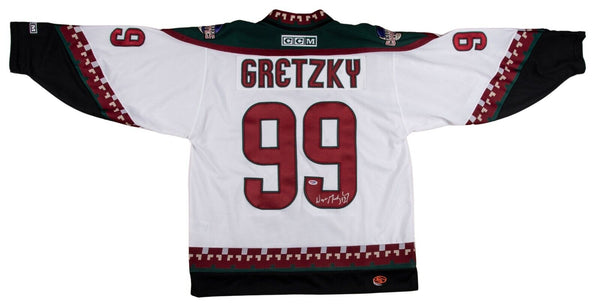 Wayne Gretzky Signed Authentic CCM Phoenix Coyotes Jersey PSA DNA COA