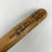 Yogi Berra Whitey Ford 1950's New York Yankees Legends Signed Baseball Bat JSA