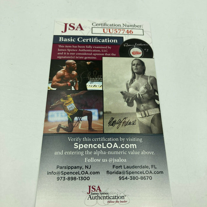 Bobby Robinson Signed Official Major League Baseball Negro League Legend JSA