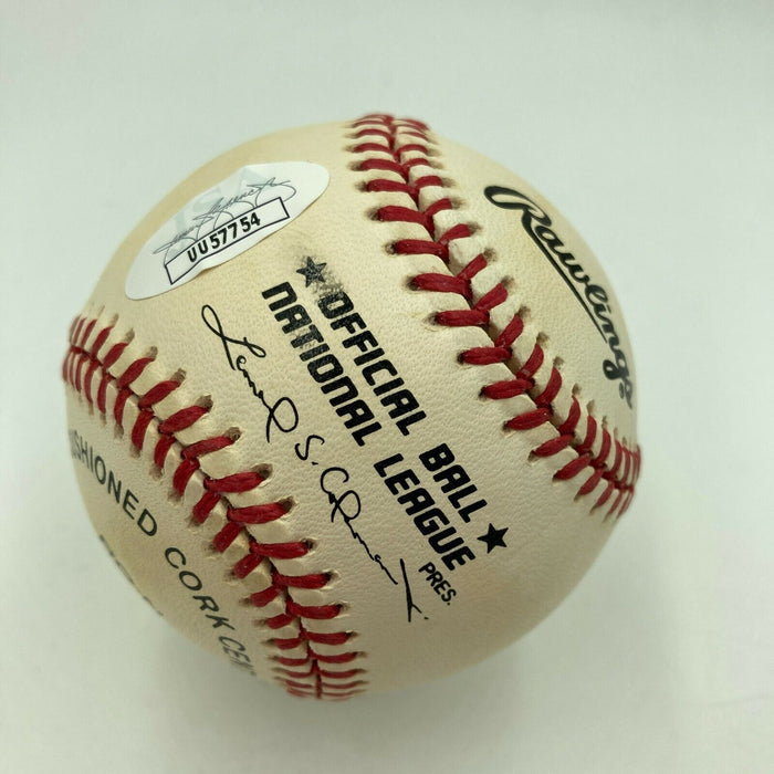 Millito Navarro Signed Official Major League Baseball Negro League Legend JSA