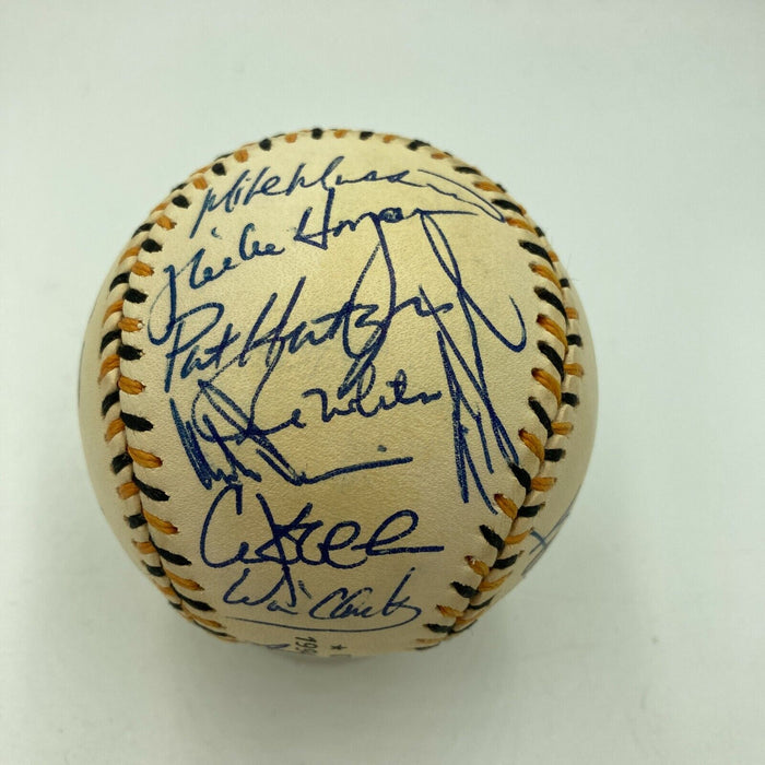 1994 All Star Game Team Signed Baseball Kirby Puckett Cal Ripken Jr. JSA COA