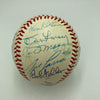 Joe Dimaggio Roger Maris Ted Williams HOF Multi Signed Baseball Beckett COA