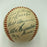 1947 New York Yankees World Series Champs Team Signed Baseball JSA COA