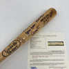 Beautiful 3,000 Hit Club Multi Signed Baseball Bat Willie Mays Hank Aaron JSA