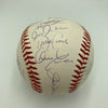 2000 Yankees Team Signed World Series Baseball Derek Jeter & Mariano Rivera JSA