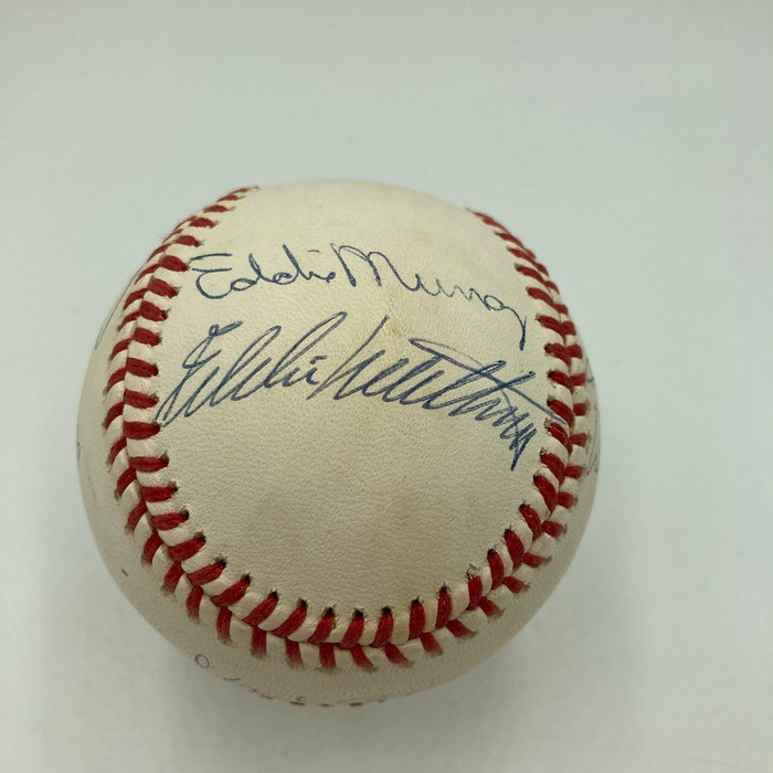 500 Home Run Signed Baseball Willie Mays  Hank Aaron Ernie Banks PSA DNA