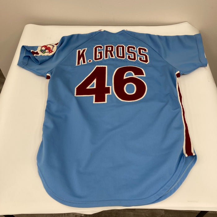 Kevin Gross 1984 Game Used Philadelphia Phillies Jersey MEARS A10 The Finest