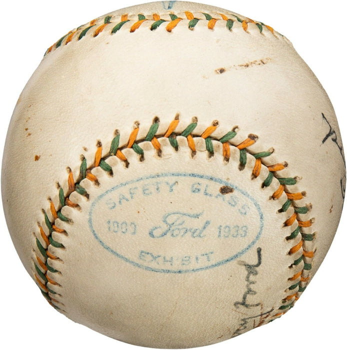 Historic Henry Ford Signed 1933 Ford Motor Company Baseball With PSA DNA COA