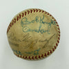 1961 Ohio State Buckeyes Champs Signed Baseball Bob Knight John Havlicek JSA
