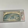 Don Cardwell Signed 1969 New York Mets Shea Stadium Postcard PSA DNA RARE