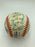 1999 NY Yankees World Series Champs Team Signed Baseball Derek Jeter JSA COA