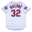 Karl Malone Game Issued Texas Rangers Jersey Signed By Nolan Ryan Beckett COA