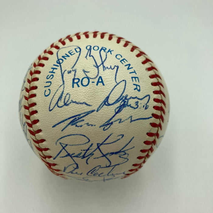 Ken Griffey Jr. Rookie 1989 Seattle Mariners Team Signed Baseball PSA & Beckett