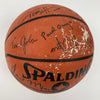 Michael Jordan Wilt Chamberlain Hall Of Fame Multi Signed Basketball Beckett COA