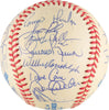 1999 Yankees Team Signed World Series Baseball Derek Jeter Mariano Rivera PSA