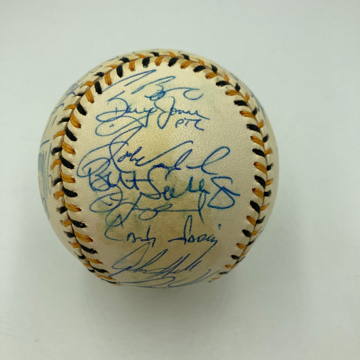 1994 All Star Game National League Team Signed Baseball Barry Bonds PSA DNA COA