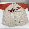 Stan Musial HOF 69 Signed Cooperstown Collection St. Louis Cardinals Jersey JSA
